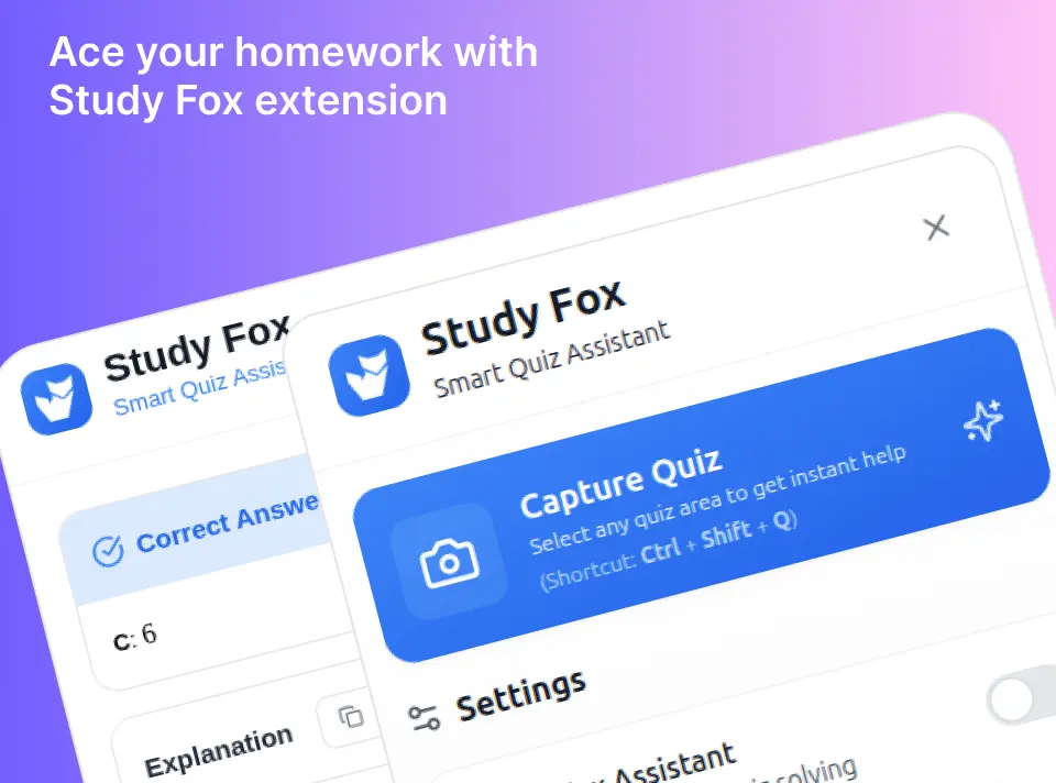 StudyFox Extension